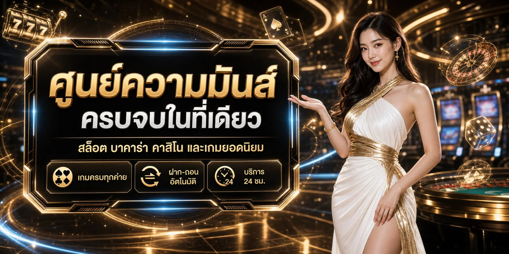 WOLFBET88 แบนเนอร์หน้าแรก เว็บคาสิโนออนไลน์ครบวงจร